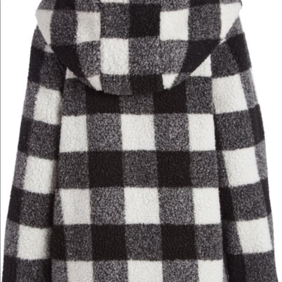 💔50% Off💔 Steve Madden Plaid jacket Sherpa NWT - Picture 3 of 8